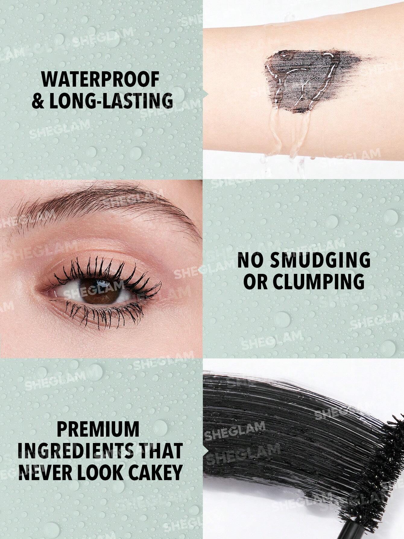 SHEGLAM All-in-One Dual-Ended Waterproof Mascara – Length & Volume