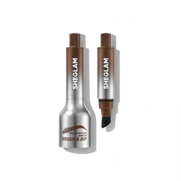SHEGLAM Brow-Fection Eyebrow Wax & Brush (Taupe)