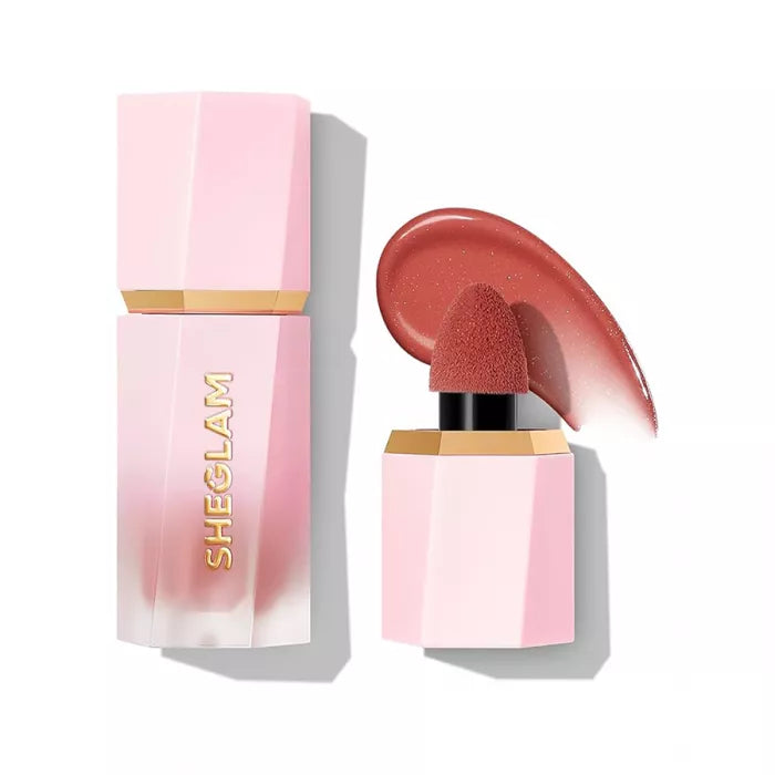 SHEGLAM Color Bloom Matte Liquid Blush – Risky Business