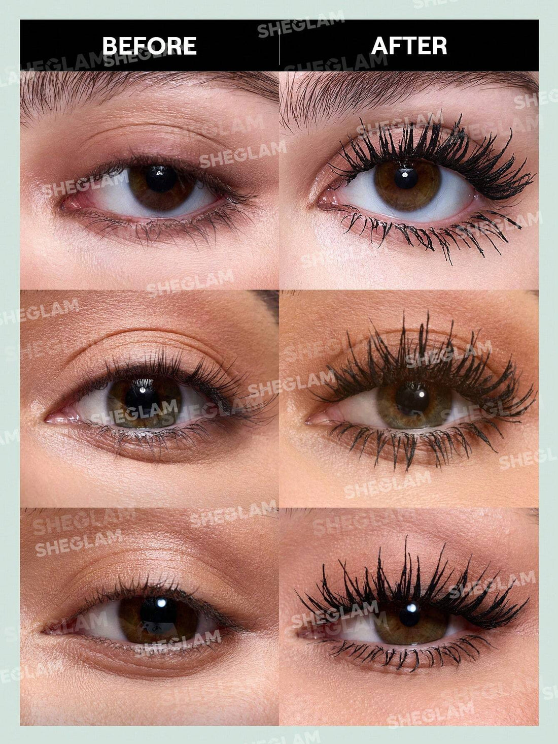 SHEGLAM All-in-One Dual-Ended Waterproof Mascara – Length & Volume