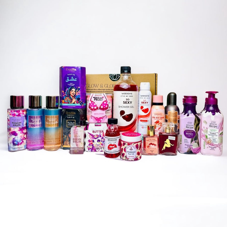 Glow & Glory Box – روتين عناية فاخر