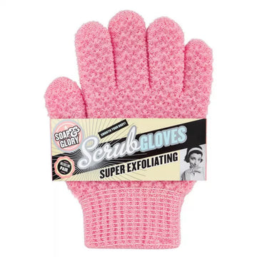 Soap & Glory Exfoliating Gloves – Pink (2 Pieces)