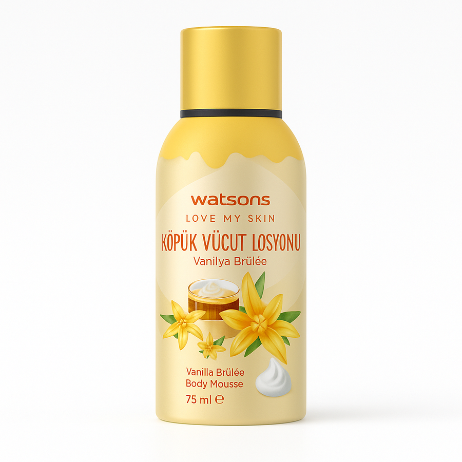  فوم سبراي واتسون فانيلا – Watsons Vanilla Foam Lotion