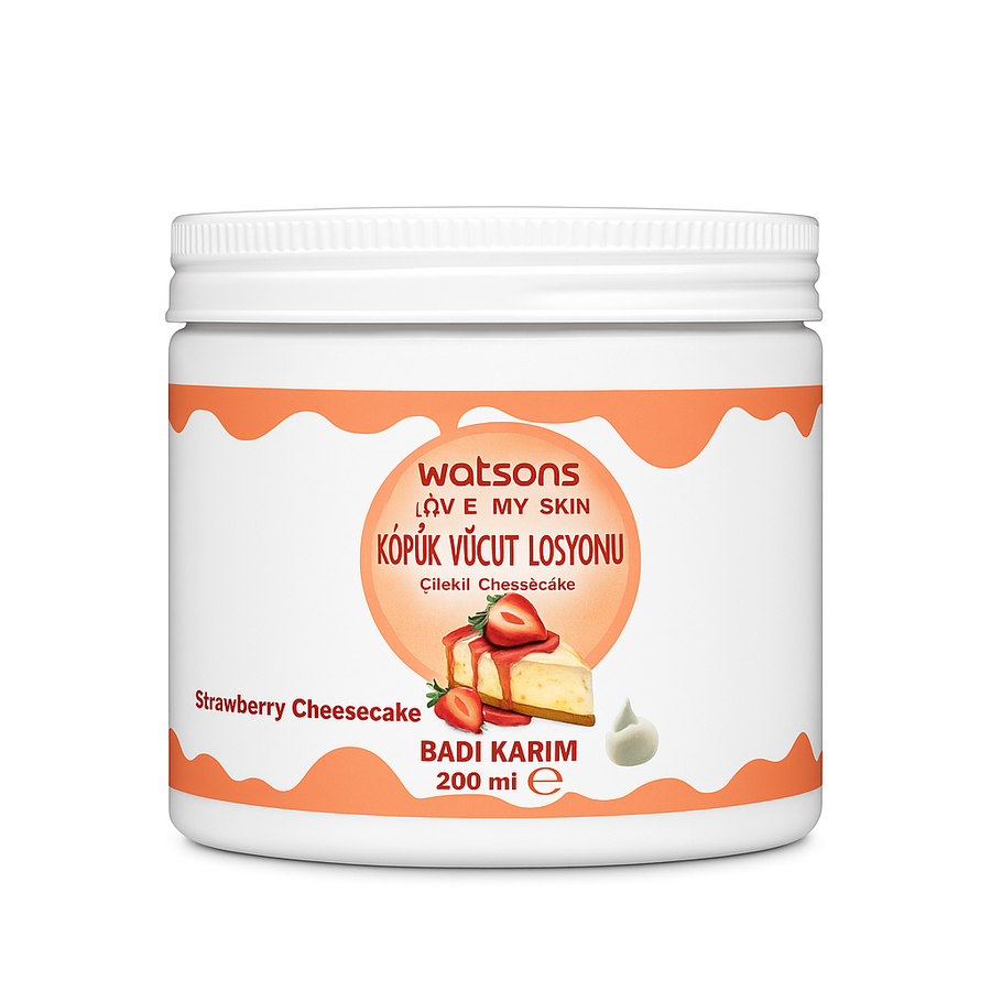 Body Cream Watsons Strawberry Cheesecake
