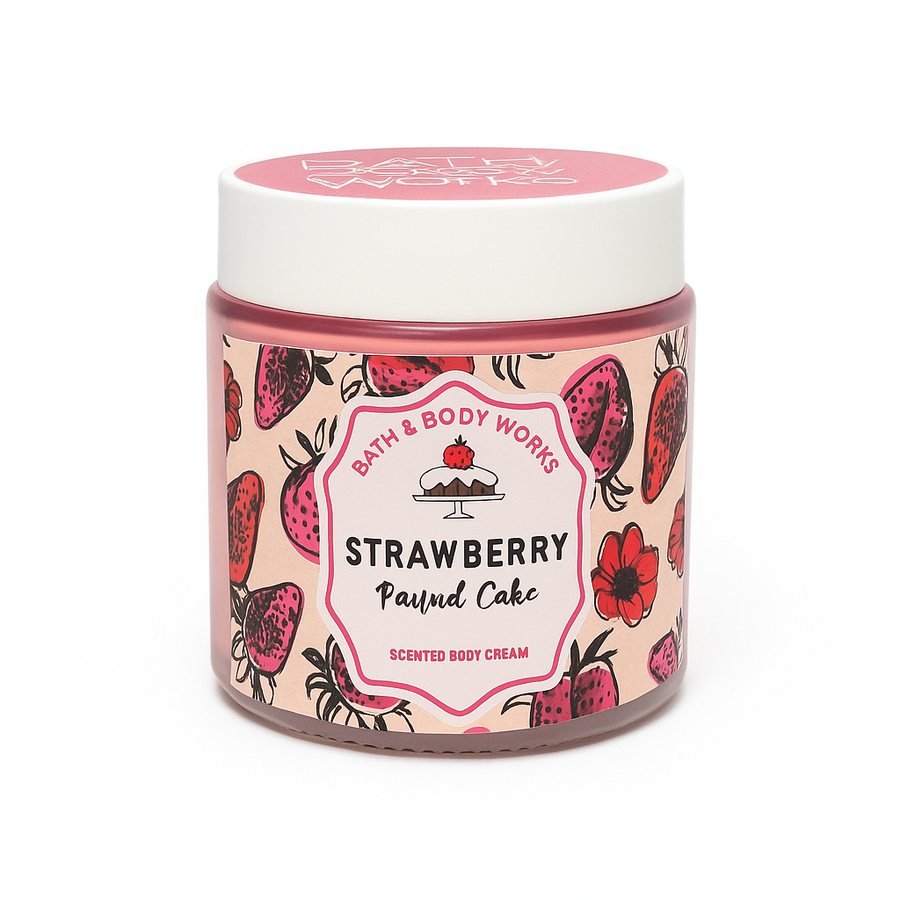 Bath & Body Perfumed Body Cream – Strawberry | 100ml