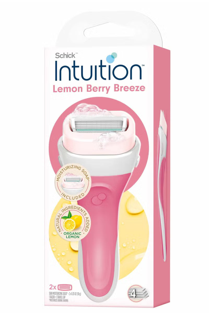 Intuition Sensitive Care Razor for Women – 4 Blades