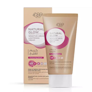 Eva Skin Care Natural Glow Lightening Cream For Sensitive Areas 50 Gm