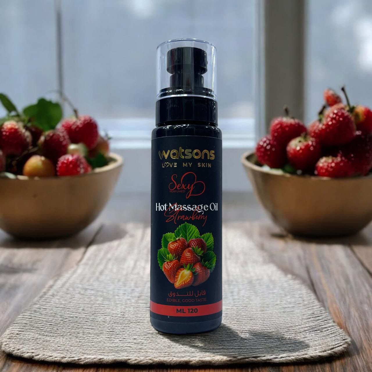 🌸 Watsons Hot Massage Oil – Warmth, Relaxation & Pure Indulgence