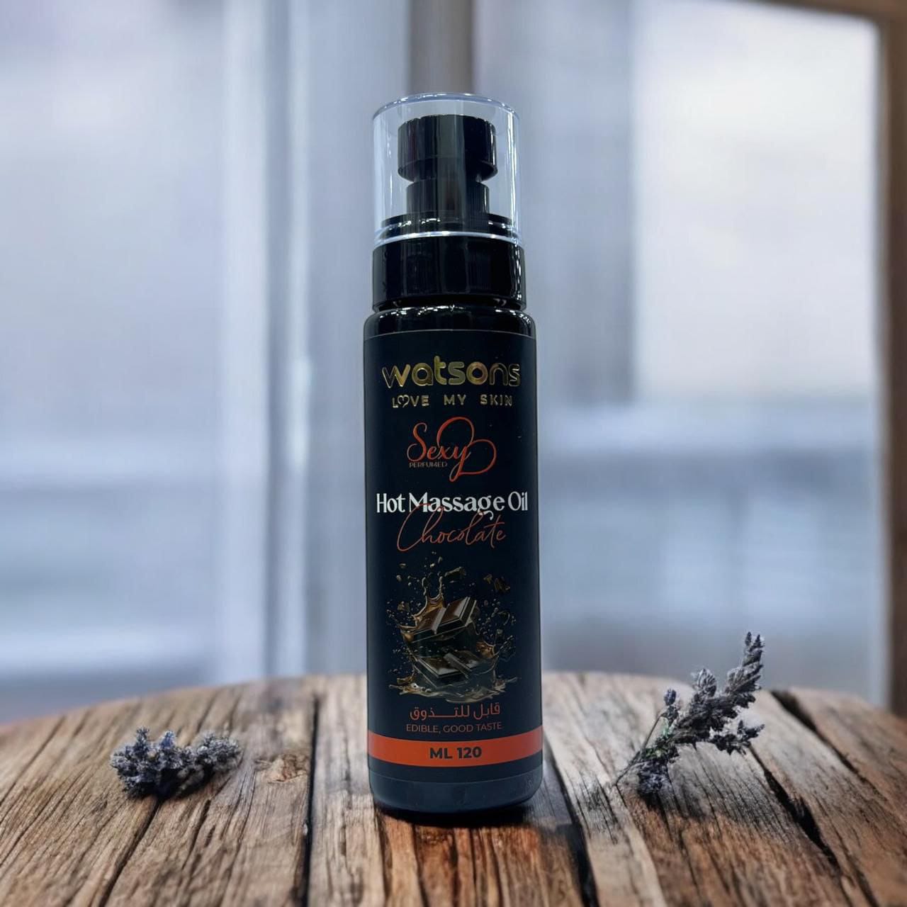 🌸 Watsons Hot Massage Oil – Warmth, Relaxation & Pure Indulgence