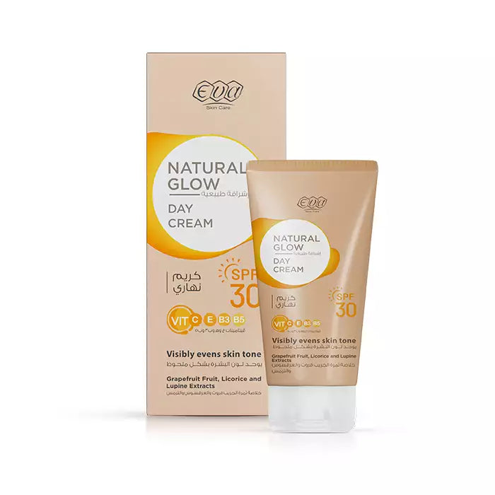 Eva Skin Care Natural Glow Cream With ( SPF 30 ) 50 Gm